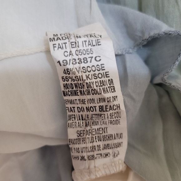 M Made in Italy Tie dye Maxi Silk Dress - Picture 11 of 12